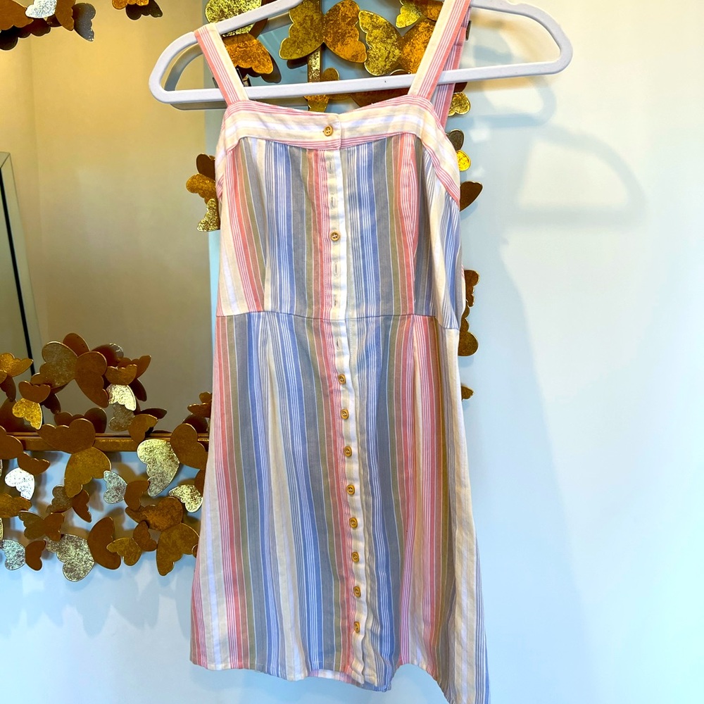 Top shop rainbow dress